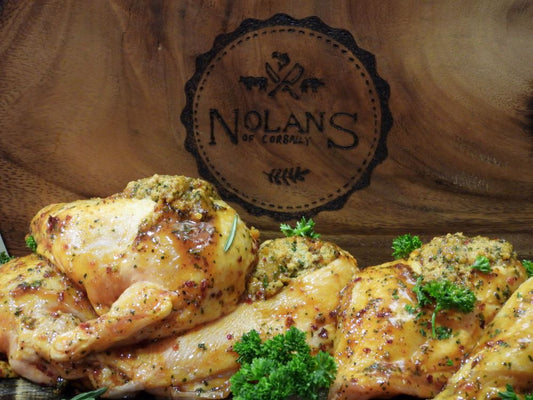 €3.29 Ginger lemon & chill stuffed chicken breasts €3.29 each