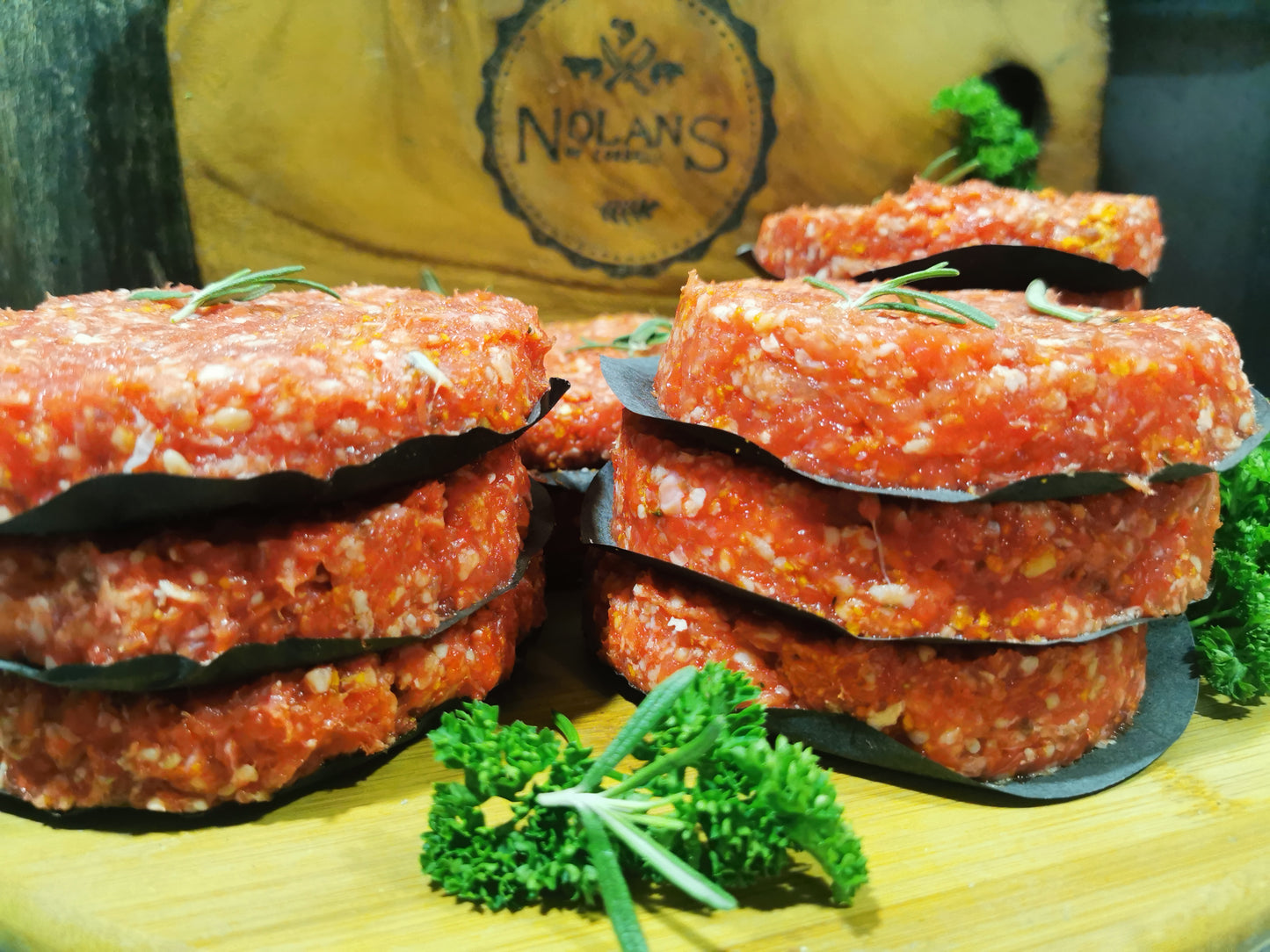 Gourmet Half Pounder steak burgers